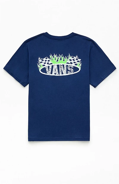 Vans Kids Racing Flames T-Shirt