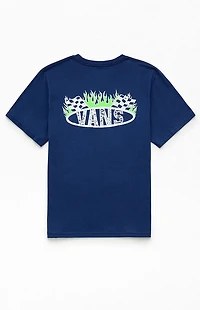 Vans Kids Racing Flames T-Shirt