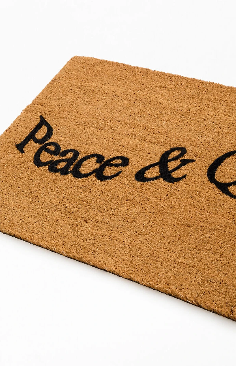 MUSEUM OF PEACE & QUIET Wordmark Door Mat