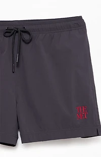 The Met x Pacsun NY Active 4.5" Swim Trunks