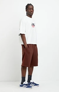 Pacsun Elwin Piping Fleece Baggy Shorts
