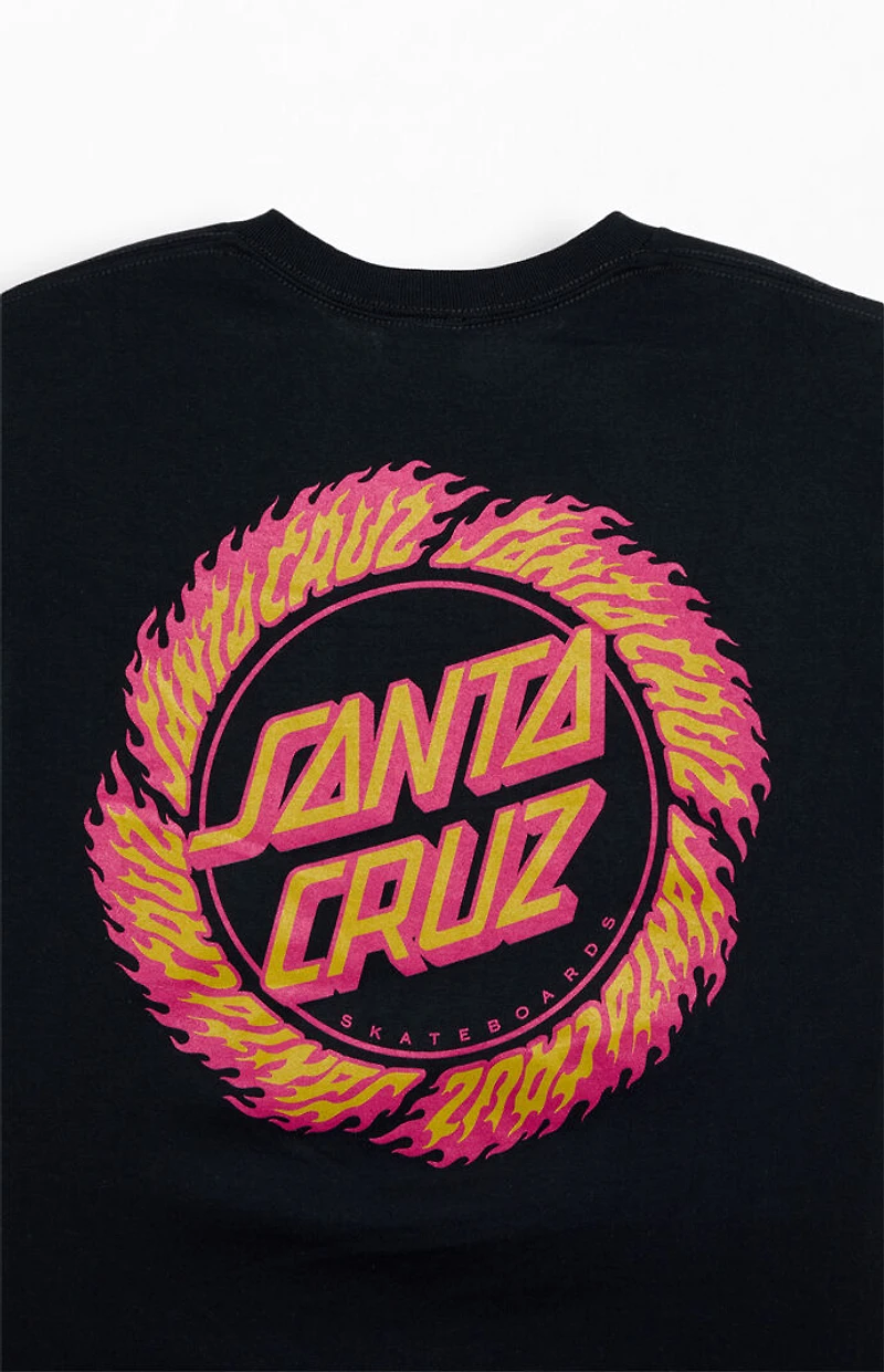 Santa Cruz Flame Ringed Dot T-Shirt