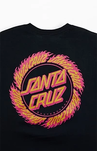 Santa Cruz Flame Ringed Dot T-Shirt