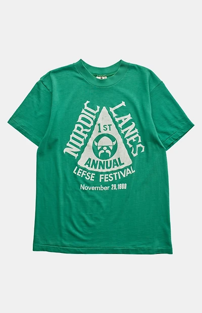 PS VINTAGE 80s Nordic Lanes Festival Graphic T-Shirt