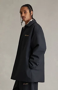 Fear of God ESSENTIALS Vintage Black Signature Filled Barn Jacket