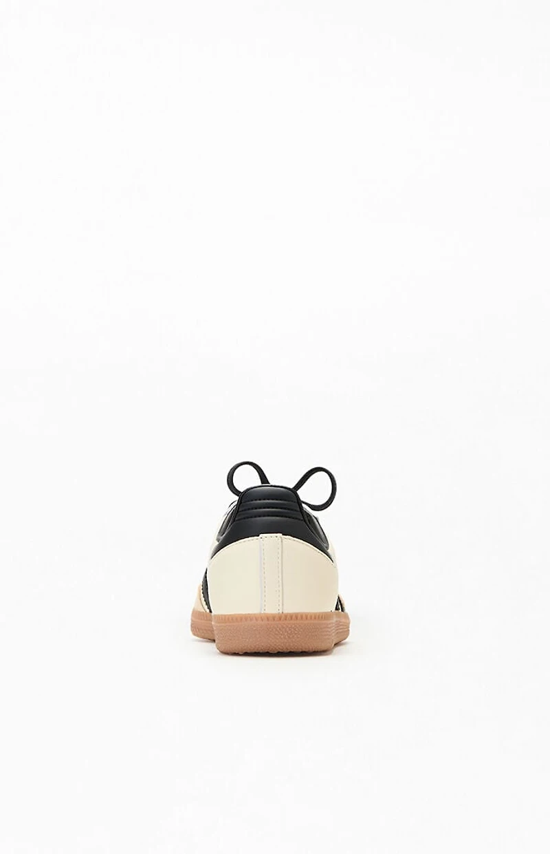 adidas Women's Black & Cream Samba OG Sneakers