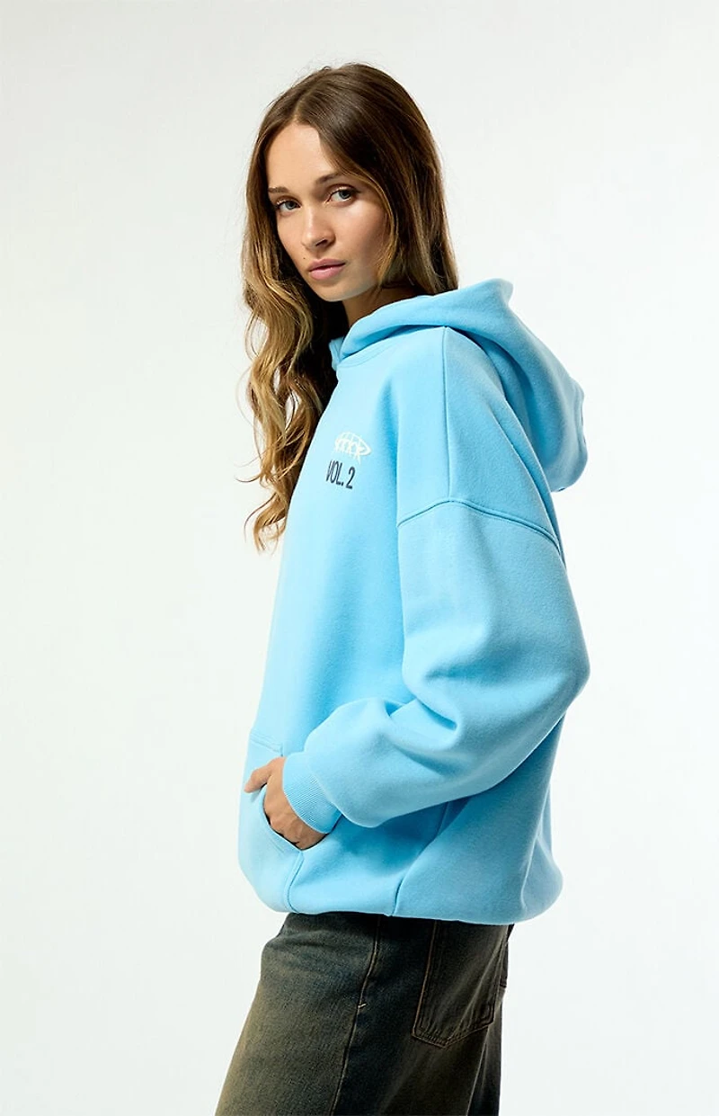 Third Charm Blue Puff Graphic Vol. 2 Hoodie