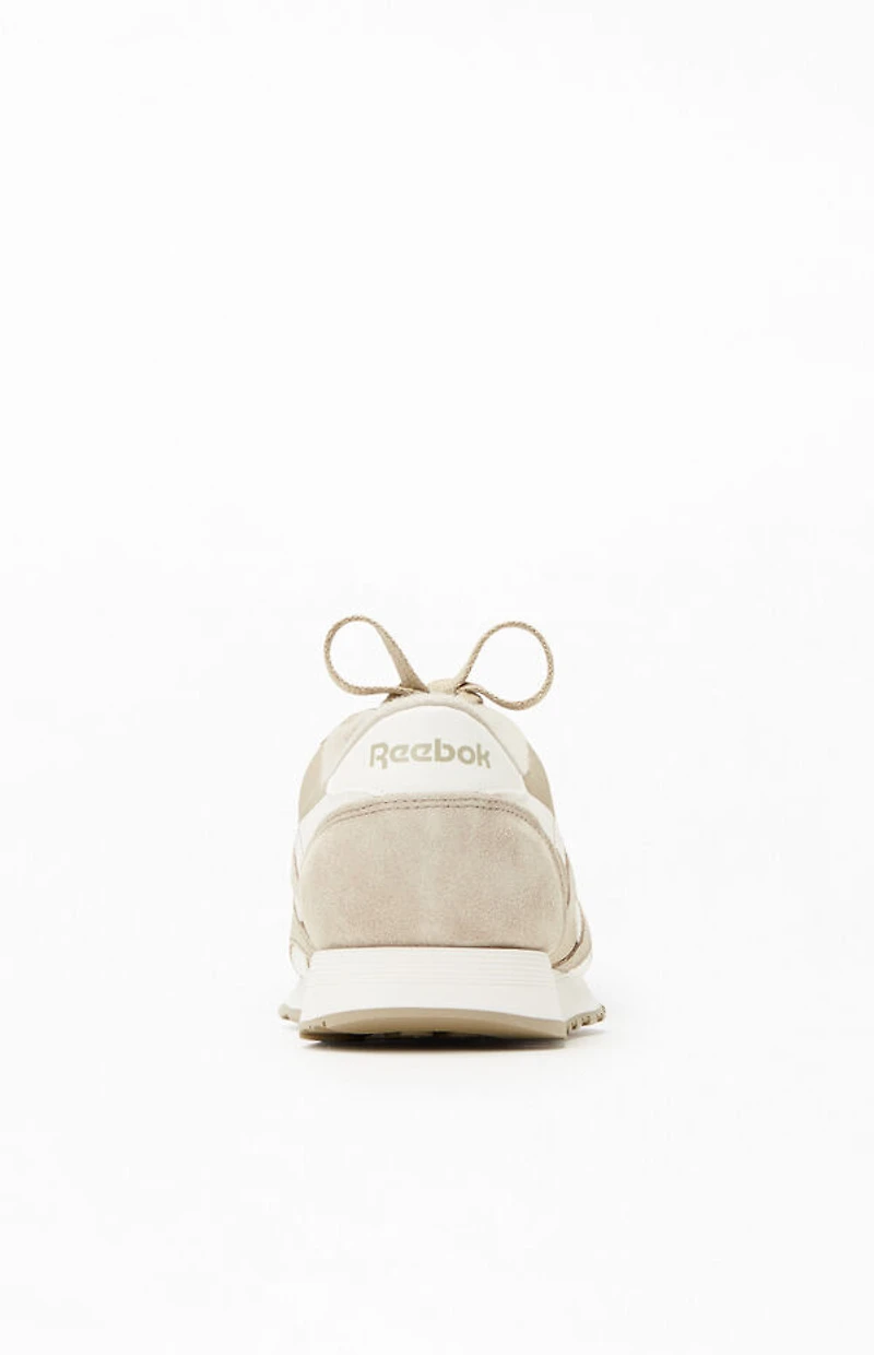 Reebok Tan Classic Nylon Vintage Suede Shoes