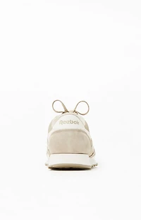 Reebok Tan Classic Nylon Vintage Suede Shoes
