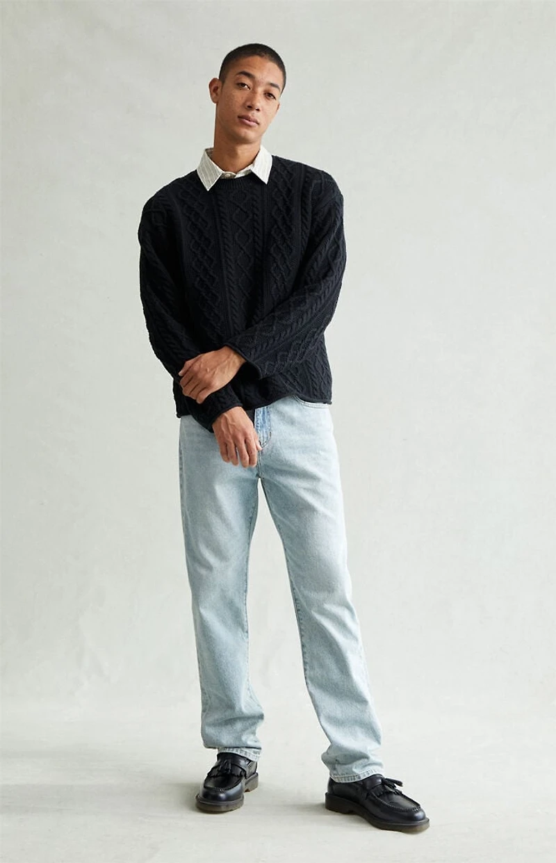 Pacsun Cade Straight Jeans Light Indigo