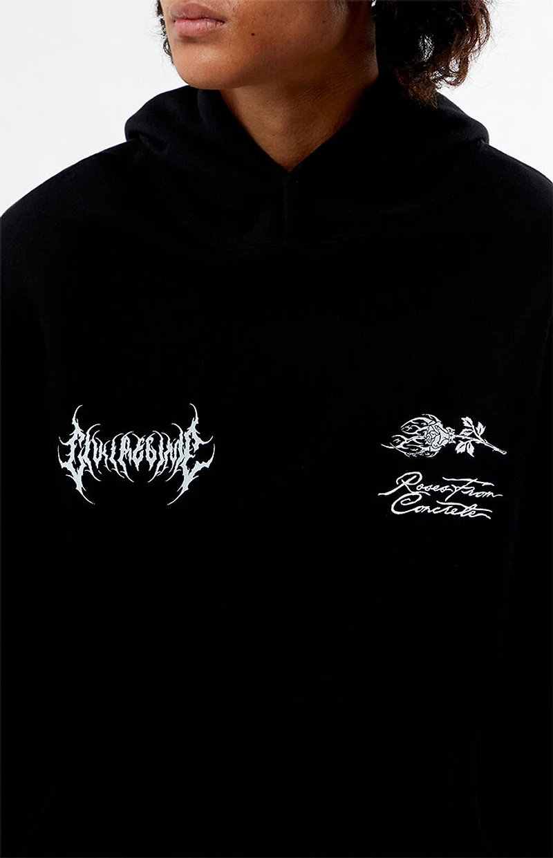 Civil Watch Us Burn Snap Hoodie