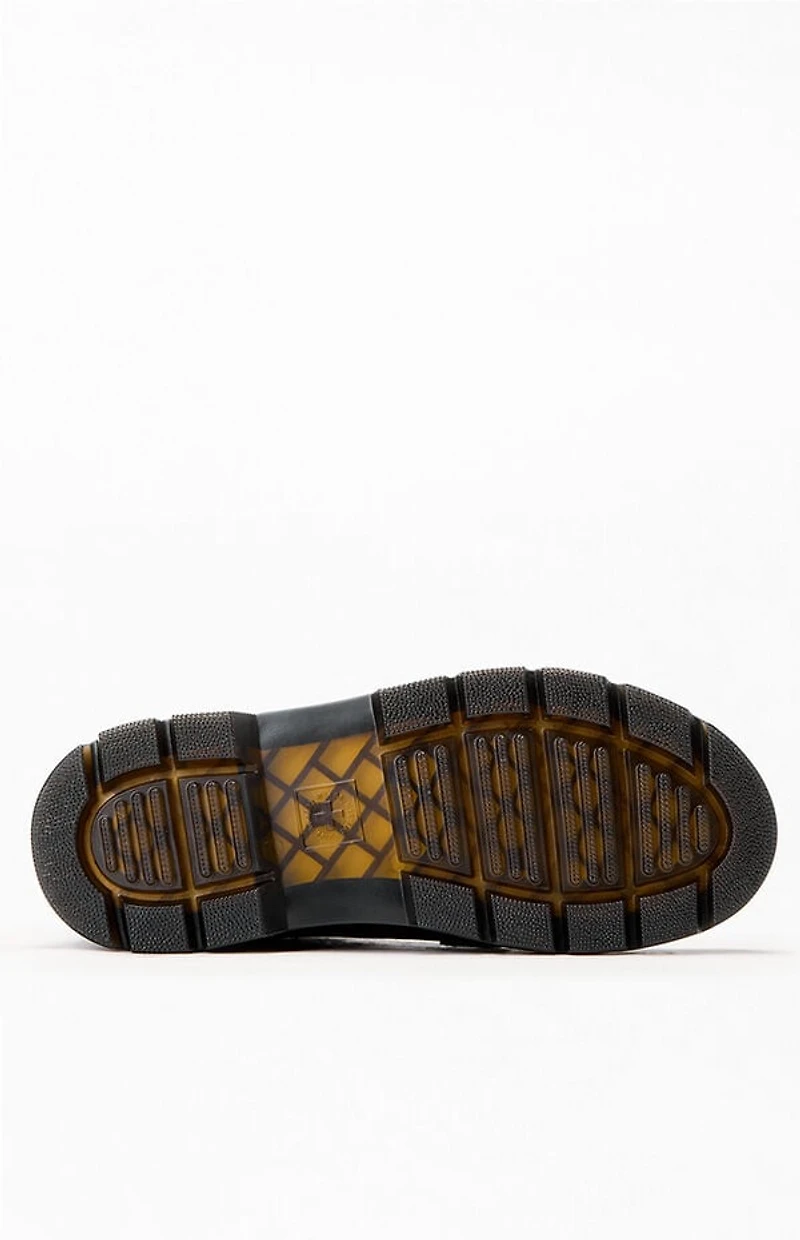 Dr Martens Crazy Horse Combs Leather Lace Up Boots