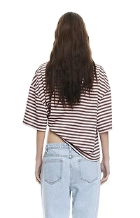LIONESS Bloom Striped Short Sleeve T-Shirt