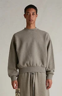 Fear of God ESSENTIALS Homestead Heather Classic Fleece Crew Neck Sweatshirt