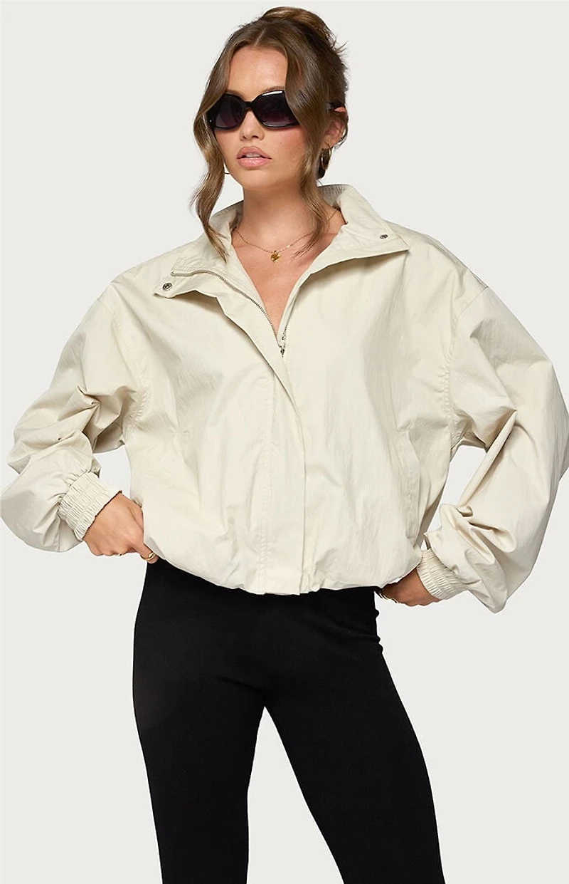 Edikted Rooney High Neck Jacket