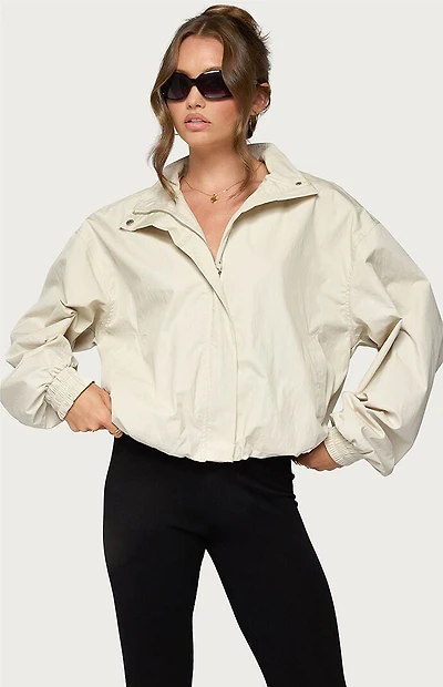 Edikted Rooney High Neck Jacket