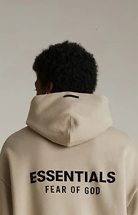 Fear of God ESSENTIALS Desert Sand Fleece Hoodie