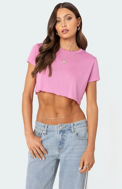 Edikted Seville Cropped T-Shirt