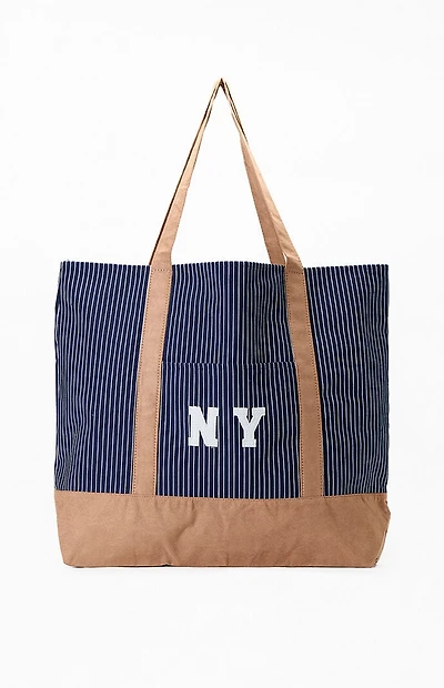 Pacsun NY Pinstripe Tote Bag