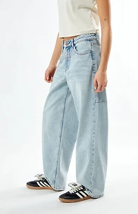 Thrills Billie Low Rise Baggy Jeans