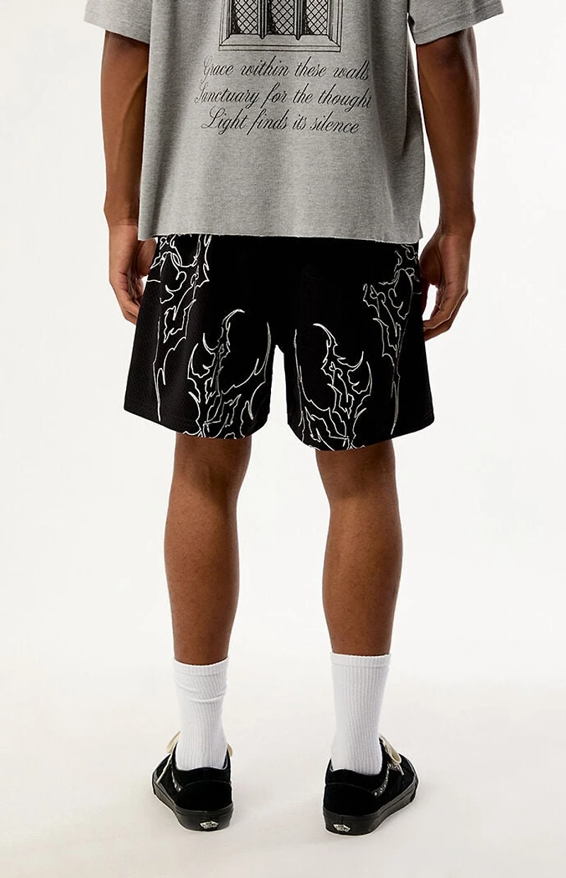 Civil Last Ritual Mesh Shorts