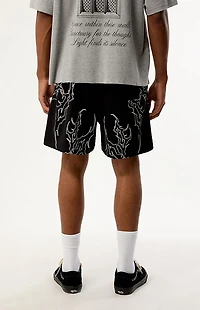 Civil Last Ritual Mesh Shorts
