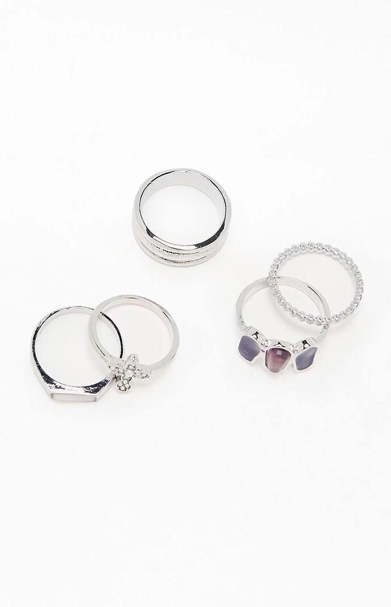 LA Hearts 5 Pack Iris Rings