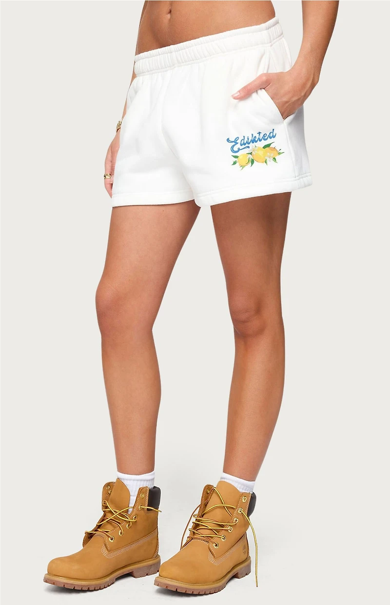 Edikted Squeeze the Day Sweat Shorts