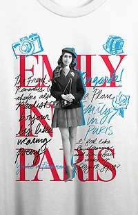 Emily Paris Sketch Art T-Shirt