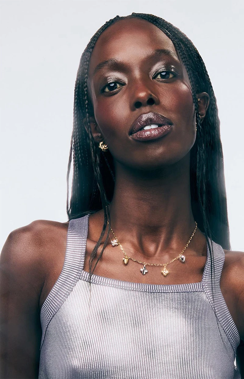 Ana Luisa Azura Charm Necklace