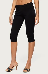 Edikted Vanessa Knit Capri Pants