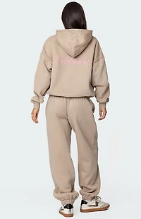 Edikted Sasha Bow Detail Hoodie