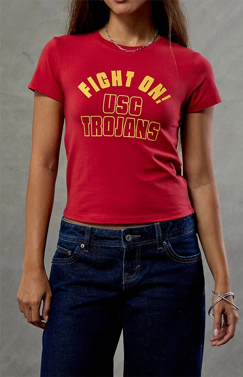 WILD COLLECTIVE USC Trojans Skimmer T-Shirt