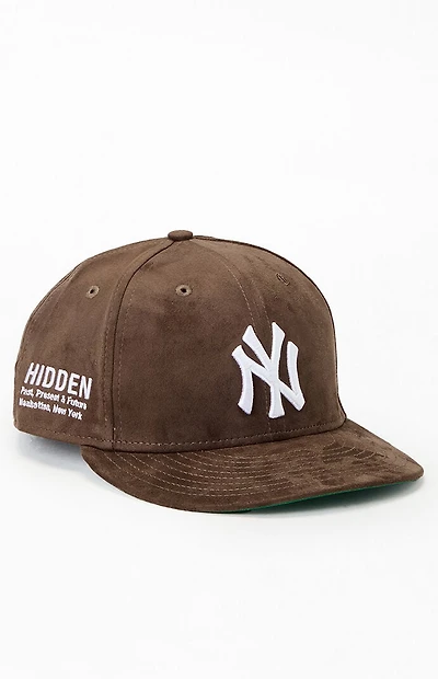 Hidden NY x New Era Brown NY Yankees Fitted Hat