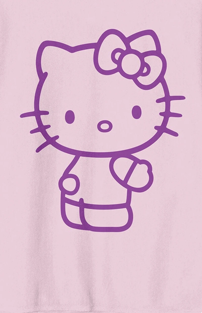 Hello Kitty & Friends Riding Rainbow Crew Neck Sweatshirt