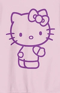 Hello Kitty & Friends Riding Rainbow Crew Neck Sweatshirt