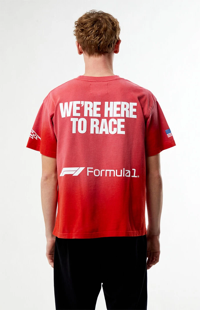 Formula 1 x Pacsun Las Vegas Here To Race T-Shirt