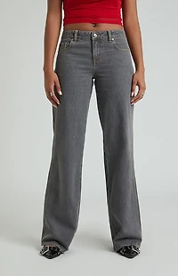 Pacsun Casey Low Rise Baggy Jeans Gray