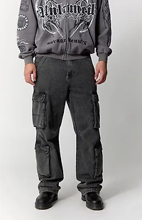 Pacsun Dylan Baggy Jeans Cargo Black