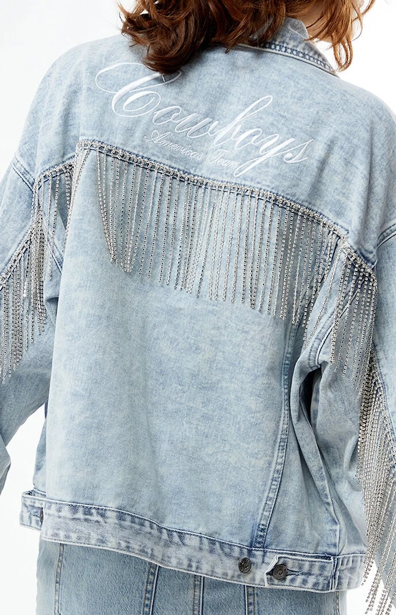 Wild Collective NFL x PacSun Dallas Cowboys Denim Jacket