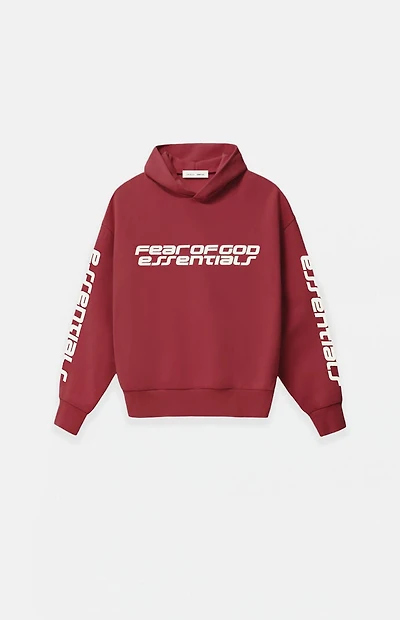 Fear of God ESSENTIALS Kids Crimson Classic Hoodie