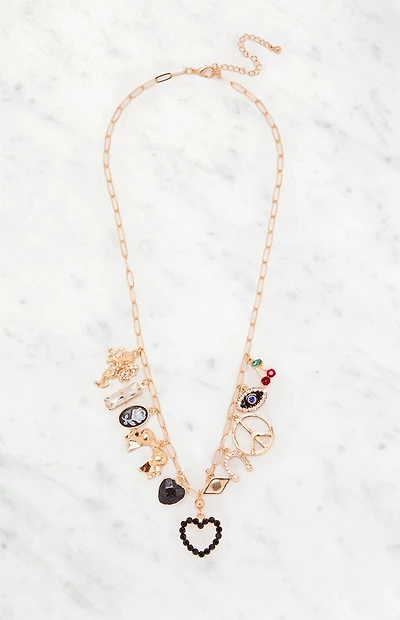 LA Hearts Ella Charm Necklace