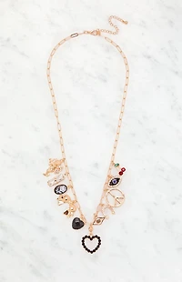 LA Hearts Ella Charm Necklace