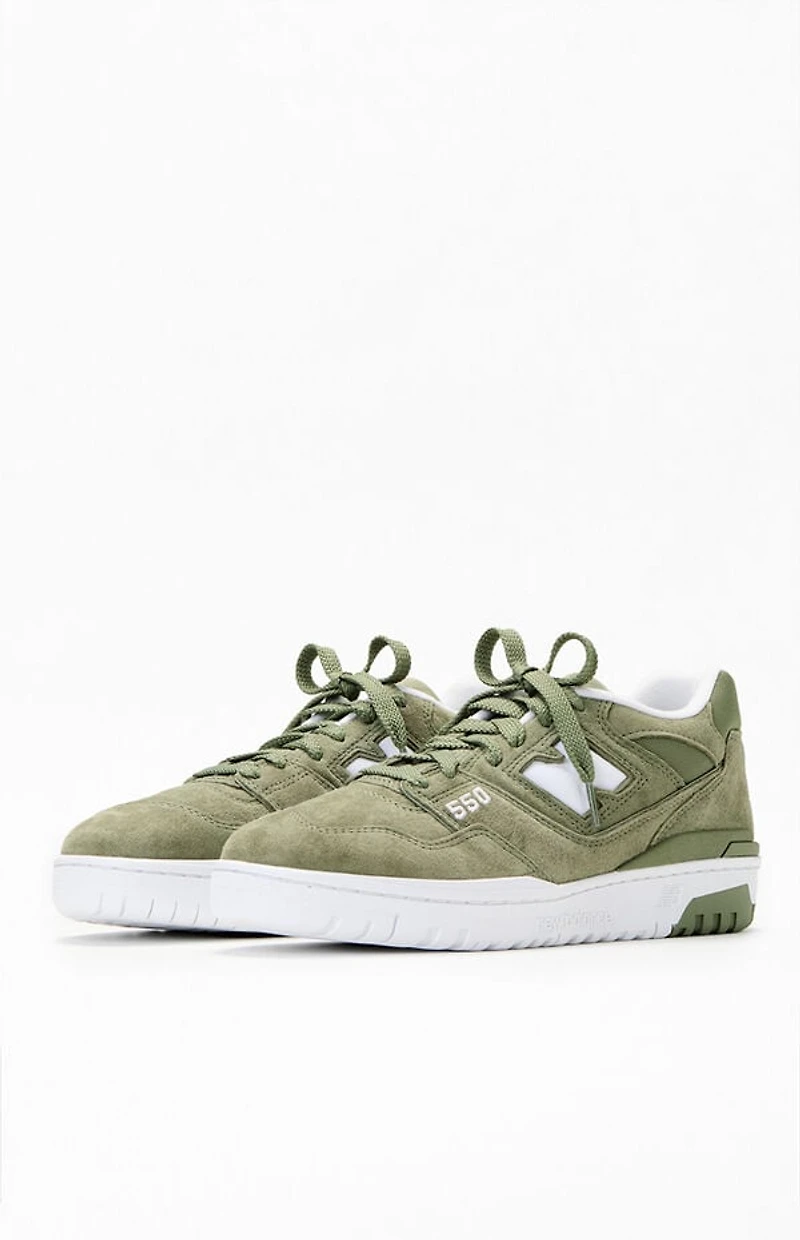 New Balance Green 550 Shoes