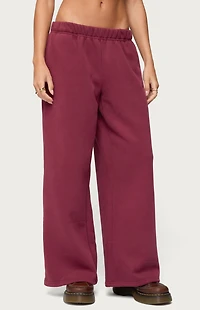 Edikted Basic Girl Wide Leg Sweatpants