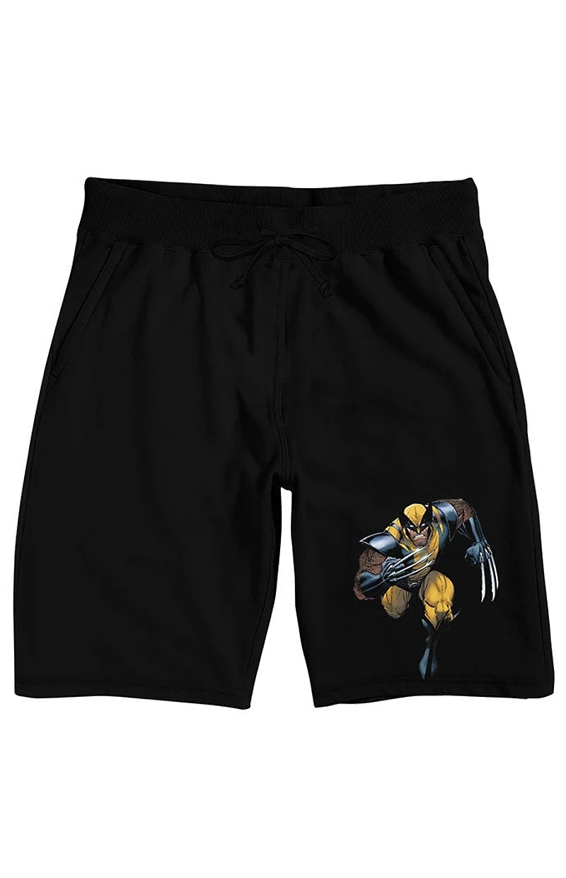 Marvel Universe X-Men Wolverine Sweat Shorts