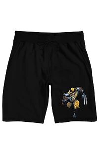Marvel Universe X-Men Wolverine Sweat Shorts