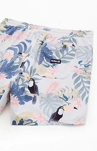 Hurley Cannonball Lined Volley 6" Swim Trunks