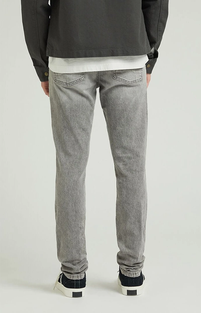 Pacsun Bryce Stacked Skinny Jeans Stretch Gray