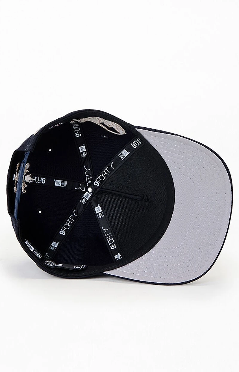New Era New York Yankees 9FORTY A-Frame Wordmark Snapback Hat